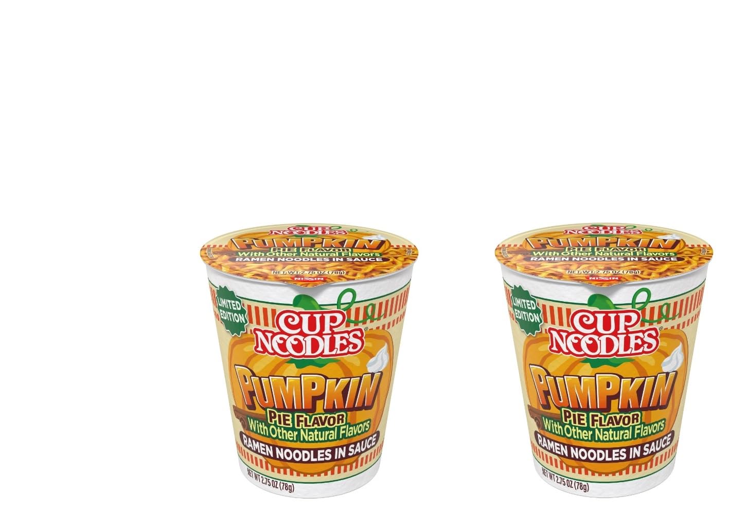 Limited Edition 2pk Turkey Ramen Cup Noodles