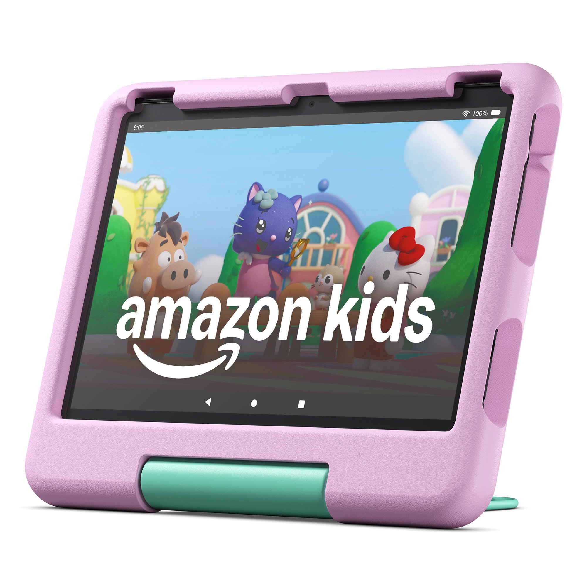 Amazon Fire HD 10 Kids tablet ages 3-7 | Bright 10.1" HD screen with included ad-free and exclusive content