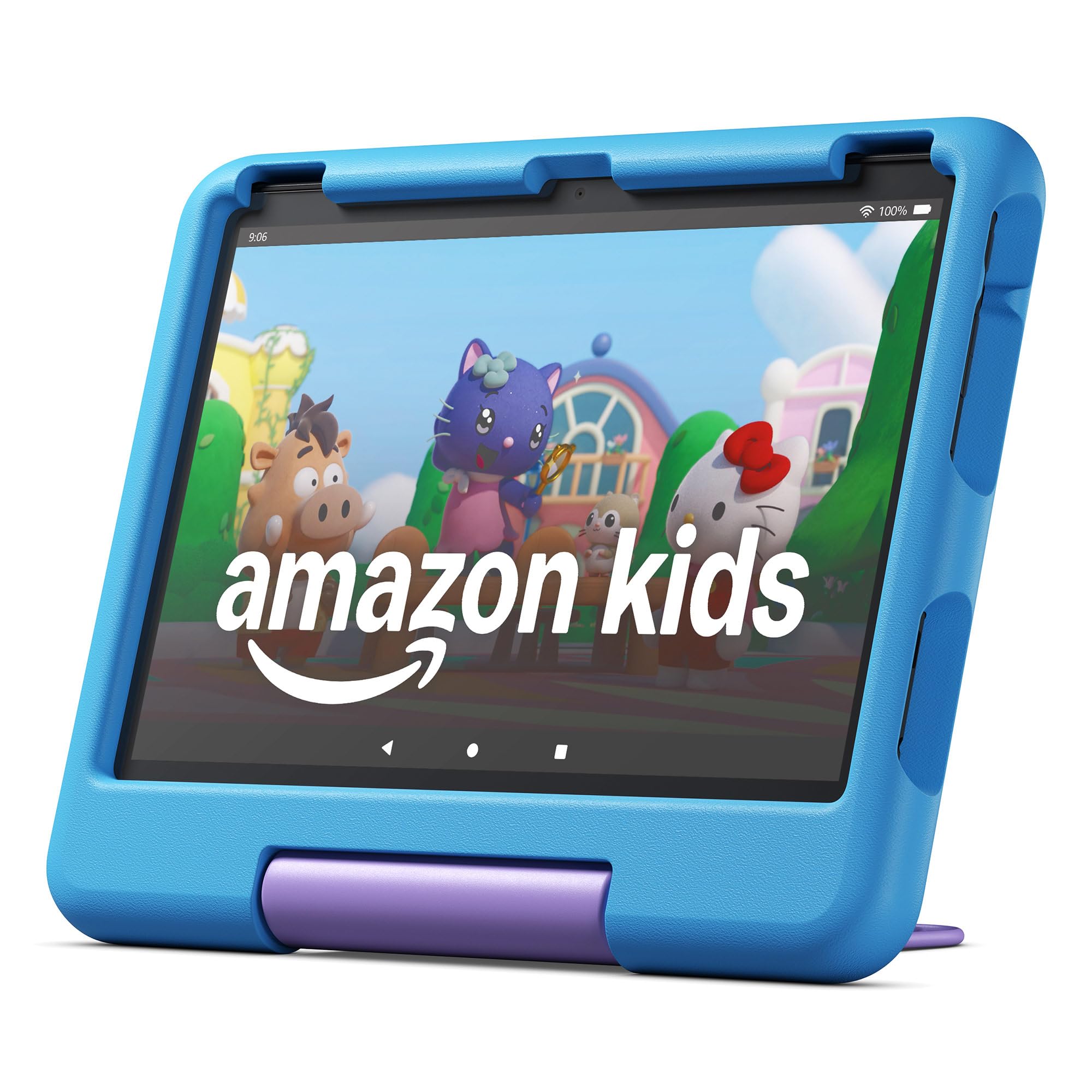 Amazon Fire HD 10 Kids tablet ages 3-7 | Bright 10.1" HD screen with included ad-free and exclusive content