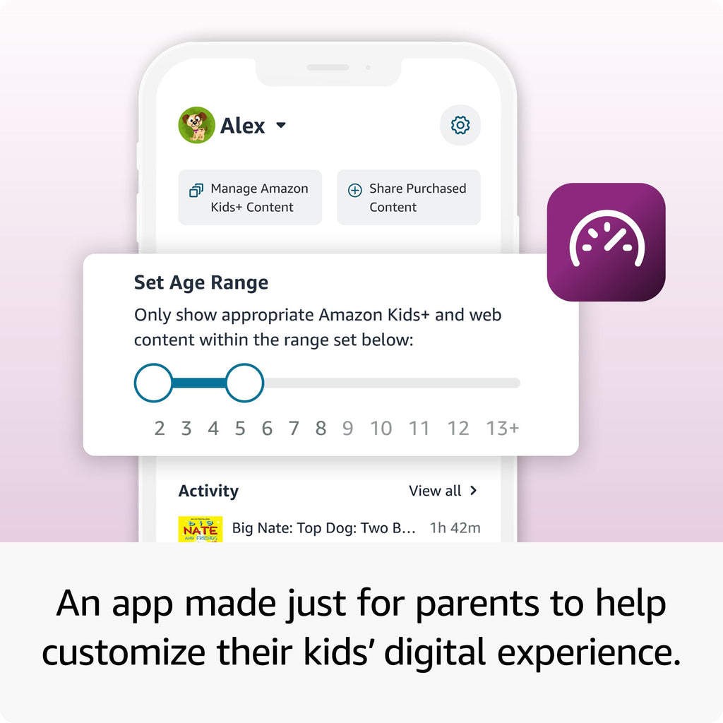 Amazon Fire HD 10 Kids tablet ages 3-7 | Bright 10.1" HD screen with included ad-free and exclusive content