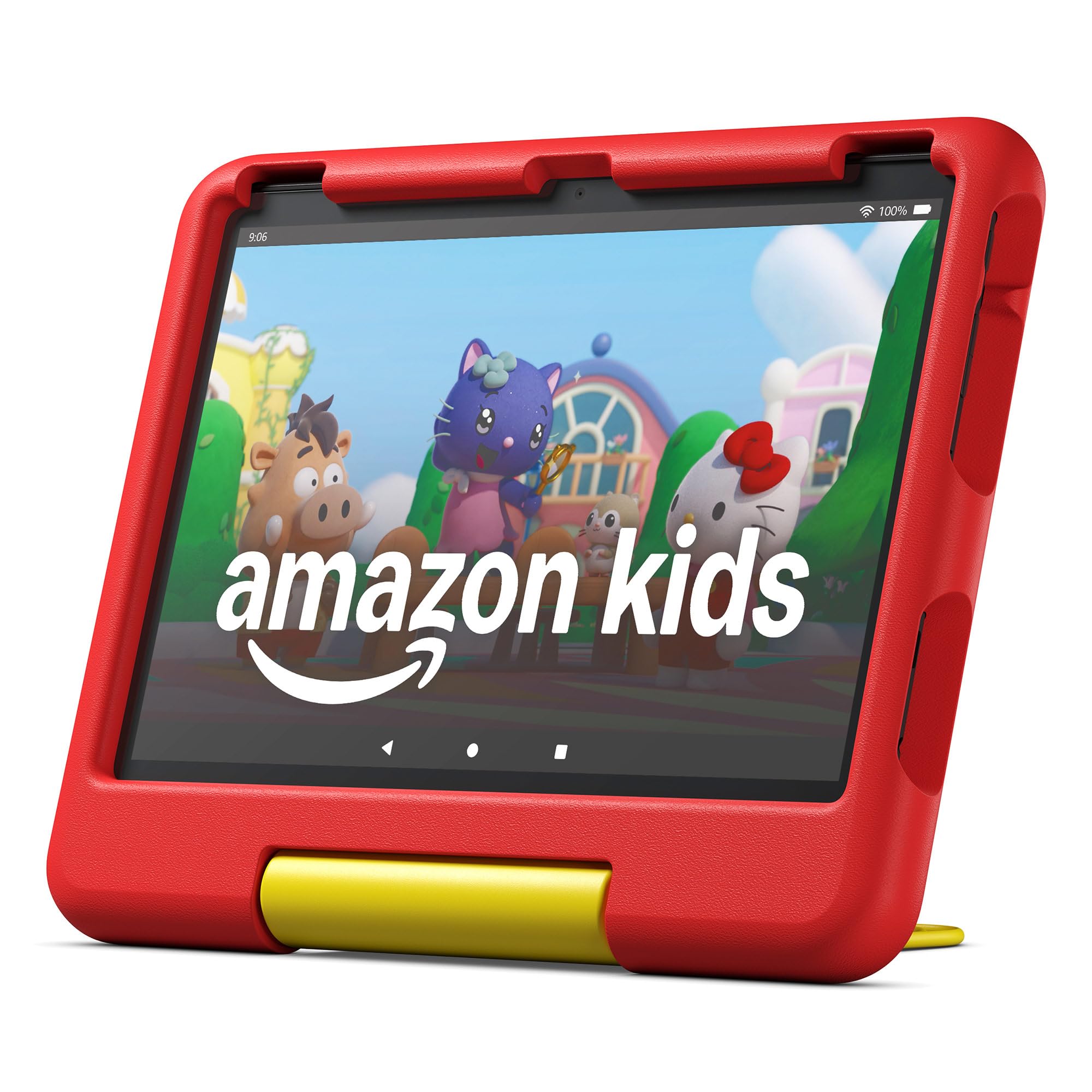 Amazon Fire HD 10 Kids tablet ages 3-7 | Bright 10.1" HD screen with included ad-free and exclusive content