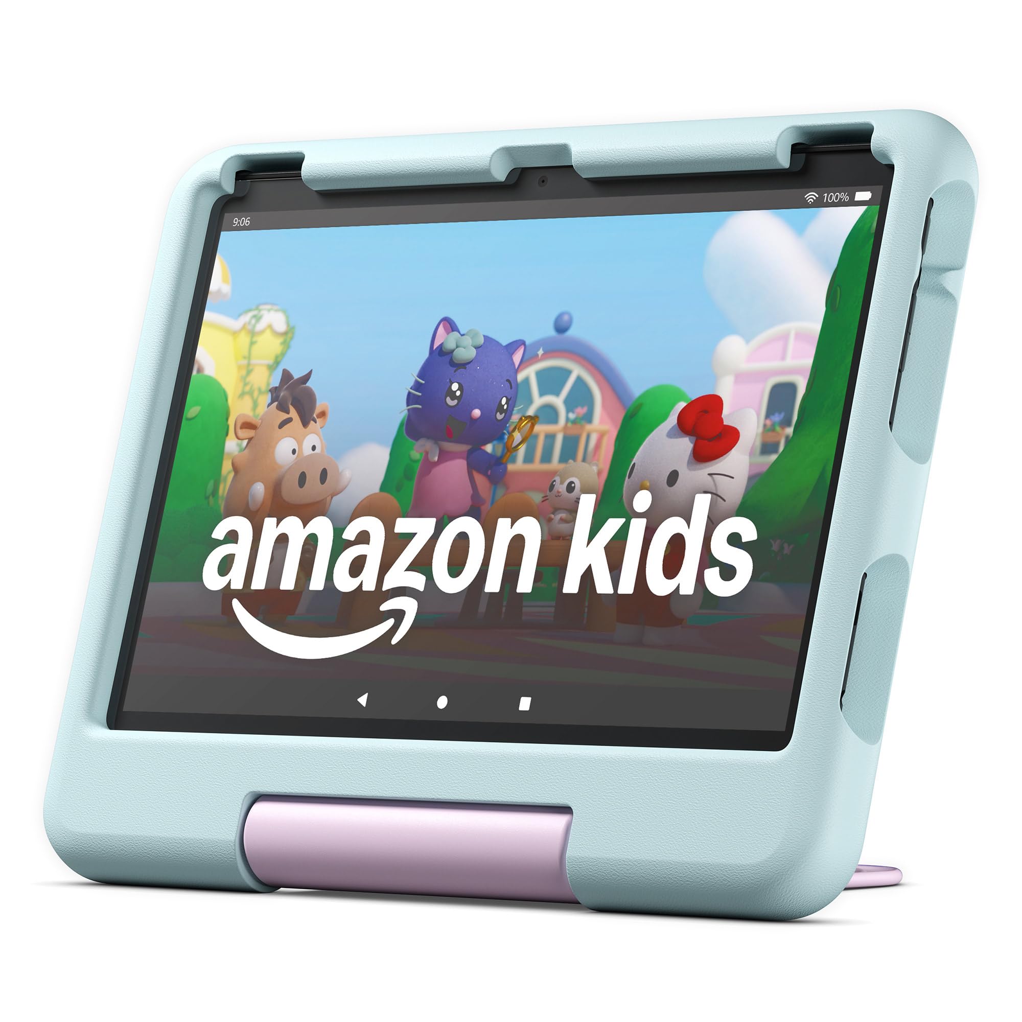 Amazon Fire HD 10 Kids tablet ages 3-7 | Bright 10.1" HD screen with included ad-free and exclusive content