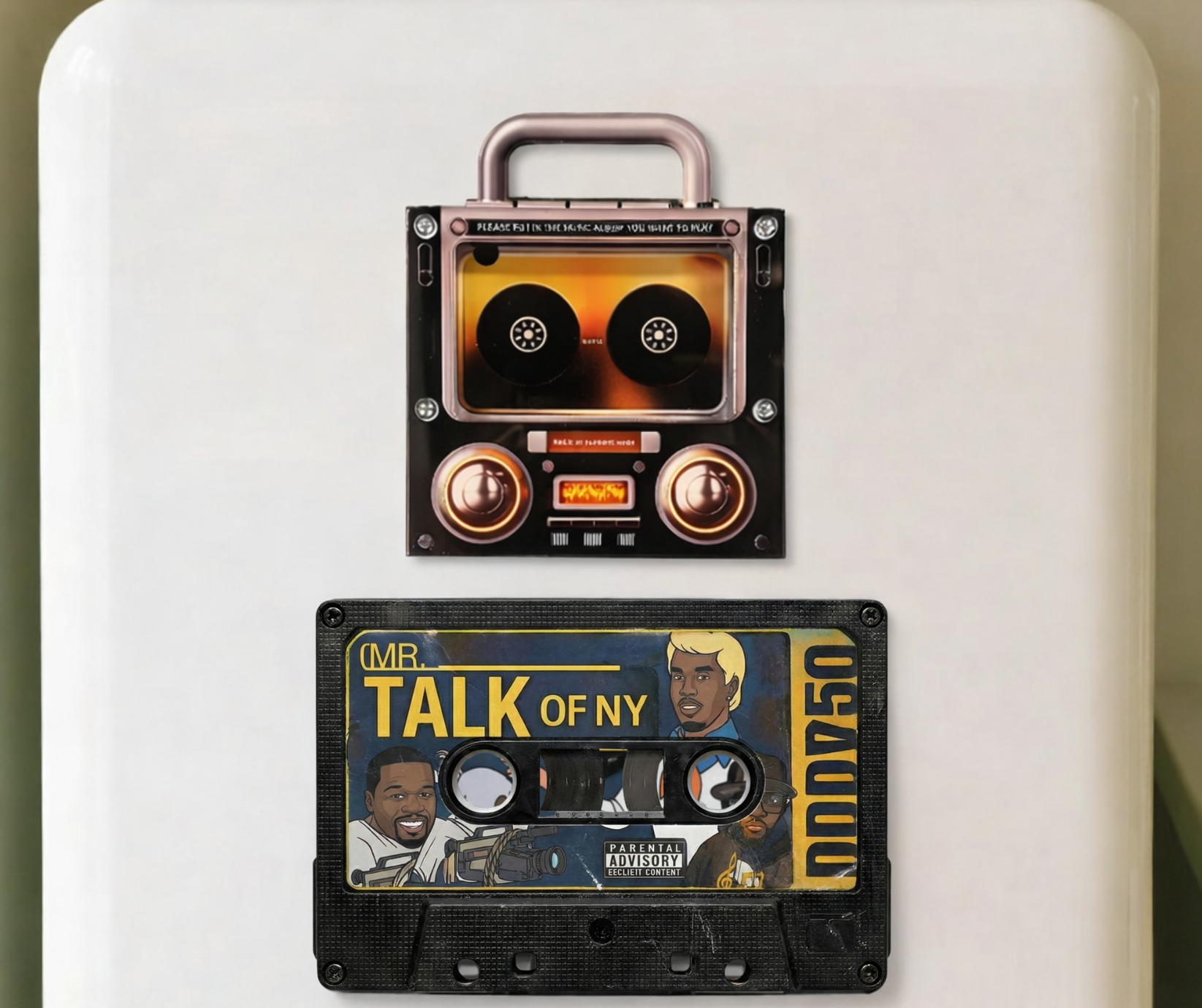 Magnetic Refrigerator Music Player