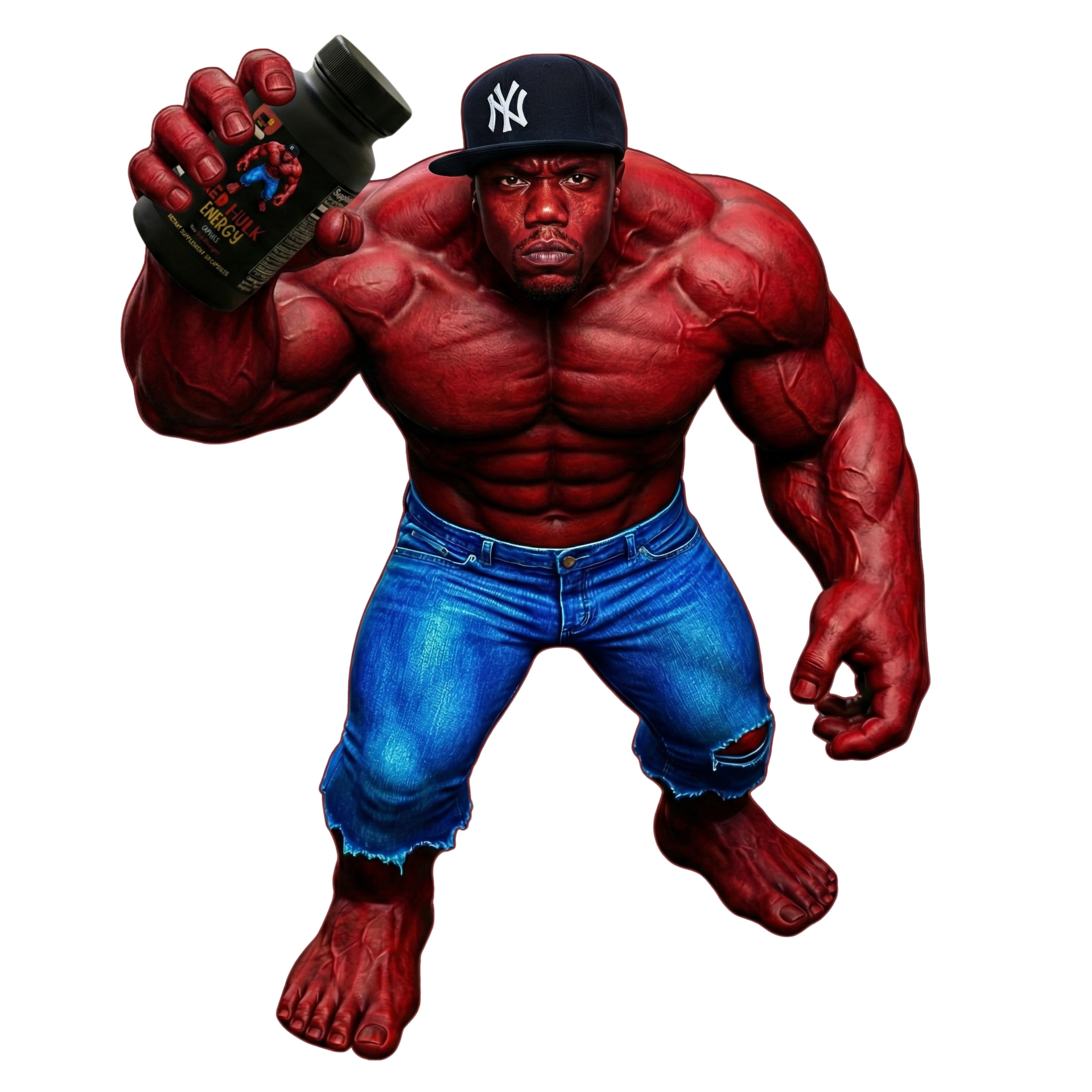 Red Hulk Energy Vitamins